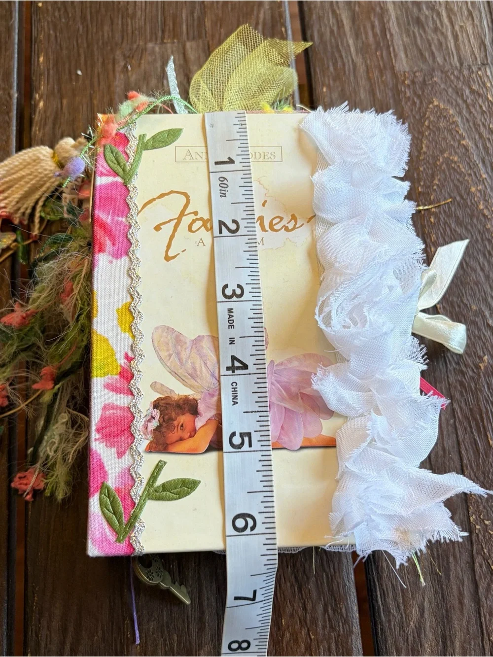 Fairy Junk Journal Small Anne Geddes Fairy Album Made Into Journal Hardcover